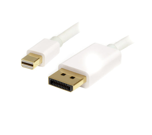 StarTech.com 6ft (2m) Mini DisplayPort to DisplayPort 1.2 Cable - 4K x 2K UHD Mini DisplayPort to DisplayPort Adapter Cable - Mini DP to DP Cable for Monitor - mDP to DP Converter Cord - StarTech.com