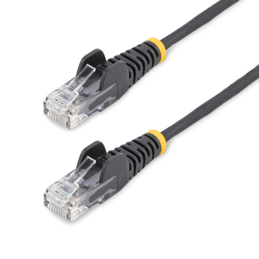StarTech.com 1.5 m CAT6 Cable - Slim - Snagless RJ45 Connectors - Black product image