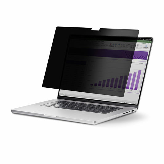 StarTech.com 14.1-inch 16:10 Flip-Up Privacy Screen with Touch, Anti-Glare Blue Light Filter, Laptop Monitor Screen...