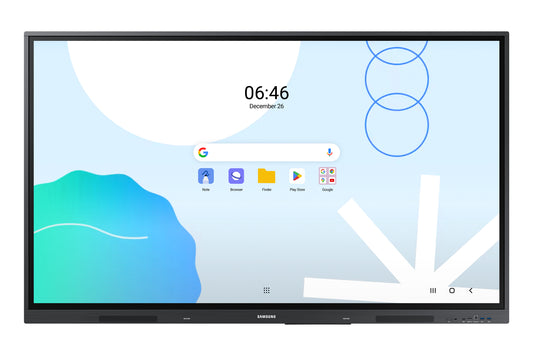 Samsung WA86D interactive whiteboard 2.18 m (86") 3840 x 2160 pixels Touchscreen Grey product image