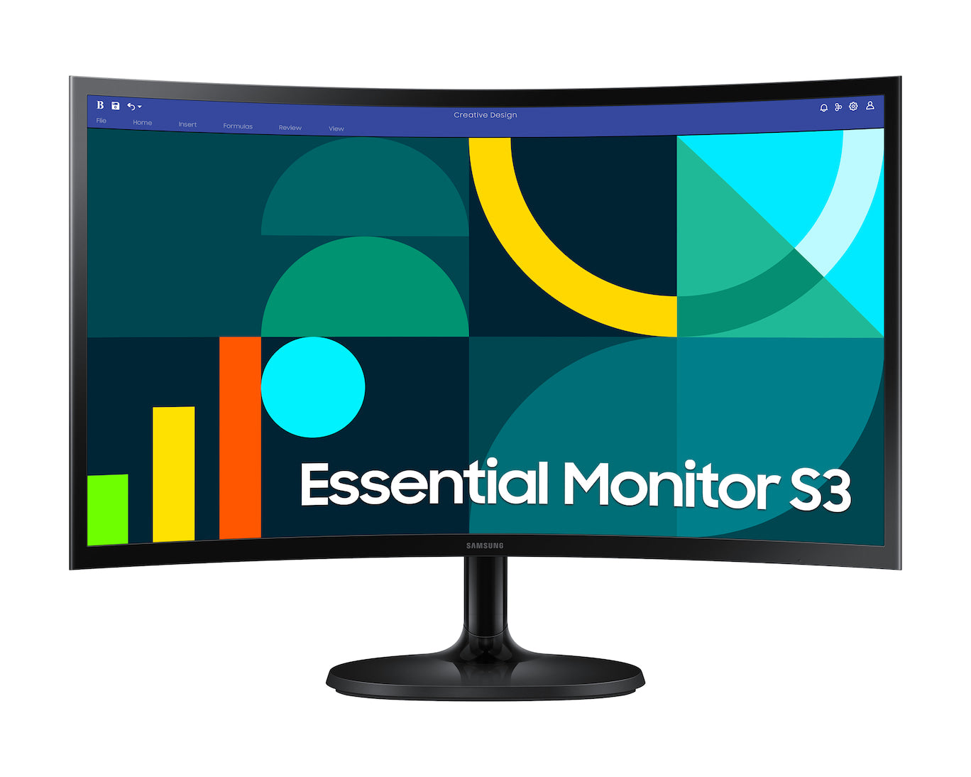 Samsung LS24D360GAEXXY computer monitor 61 cm (24") 1920 x 1080 pixels Full HD LED Black product image