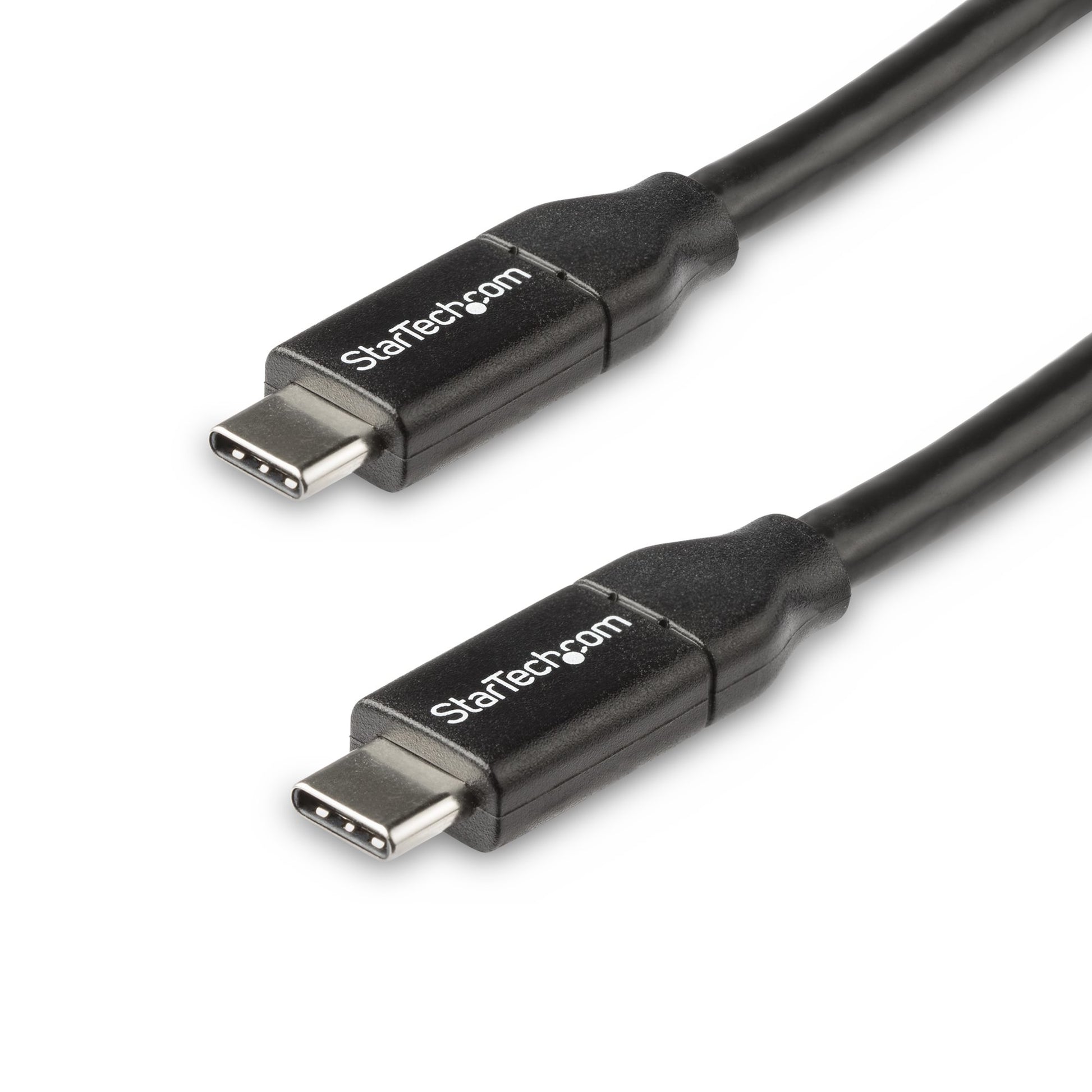 StarTech.com 1.6ft (50cm) USB-C Fast Charging Cable, Charge & Sync, 100W (5A) PD, USB 2.0, USB-IF Certified - USB C Charging Cord product image