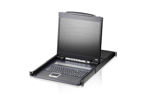 ATEN CL1308N-ATA-AU KVM switch Rack mounting Black - ATEN
