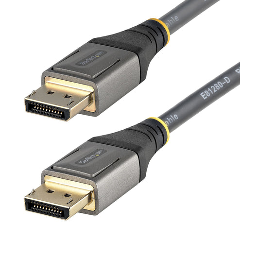 StarTech.com 16.4ft (5m) VESA Certified DisplayPort 1.4 Cable - 8K 60Hz HDR10 - Ultra HD 4K 120Hz Video - DP 1.4 Cable / Cord - For Monitors/Displays - DisplayPort to DisplayPort Cable - M/M product image