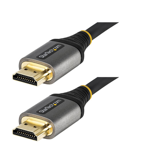 StarTech.com 16.4ft (5m) HDMI 2.1 Cable 8K - Certified Ultra High Speed HDMI Cable 48Gbps - 8K 60Hz/4K 120Hz HDR10+ eARC - Ultra HD 8K HDMI Cable - Monitor/TV/Display - Flexible TPE Jacket product image