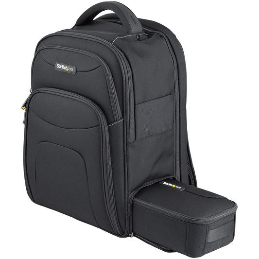 StarTech.com 15.6" Laptop Backpack with Removable Accessory Organizer Case - Professional IT Tech Backpack for...