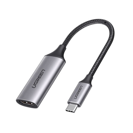 Ugreen 70444 video cable adapter HDMI Type A (Standard) USB Type-C Aluminium, Black product image