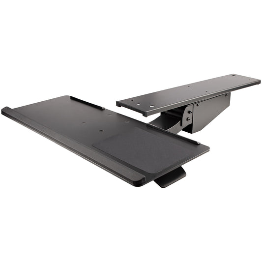 StarTech.com Under Desk Keyboard Tray - Full Motion & Height Adjustable Keyboard and Mouse Tray, 10"x26" Platform -...