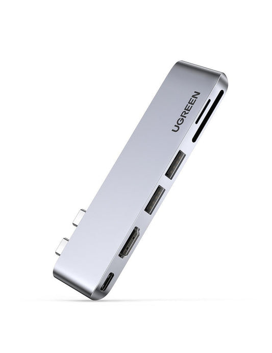 Ugreen 80856 laptop dock/port replicator 2 x USB 3.2 Gen 2 (3.1 Gen 2) Type-C Aluminium product image