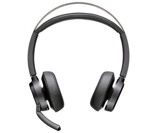 Poly Voyager Focus 2 USB-C-C Headset +USB-C/A Adapter +Charging Stand
