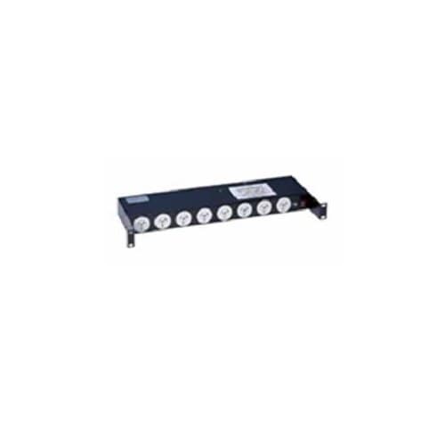 Eaton 1U 10A Aust 3 pin Input Rack Mount Surge Filter 8 x 10A Aust 3 pin outlets (SF8RM)