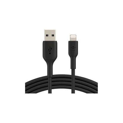 Belkin BOOSTCHARGE LIGHTNING TO USB-A CABLE 3M BLACK (CAA001BT3MBK)