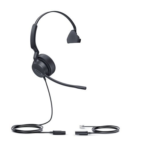 Yealink YHS36 E2 Mono Headset Wired Head-band Office/Call center Black product image