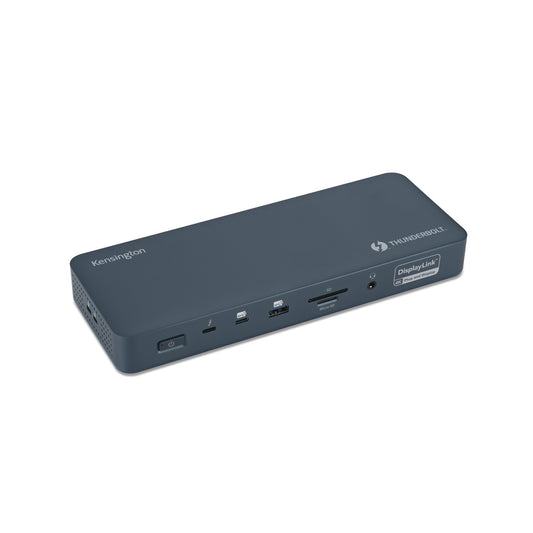 Kensington EQ Thunderbolt 4 Quad 4K 40Gbps Dock with DisplayLink Technology - Midnight Blue