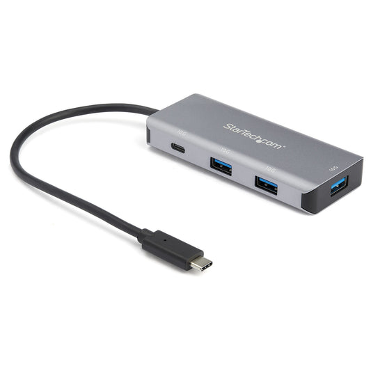 StarTech.com 4 Port USB C Hub w/ 3x USB A & 1x USB C - SuperSpeed 10Gbps USB Type-C 3.2 Gen 2 Hub - USB Bus Powered - Compact USB-C to USB Adapter Hub - Portable/Laptop Hub - Aluminum - TAA product image