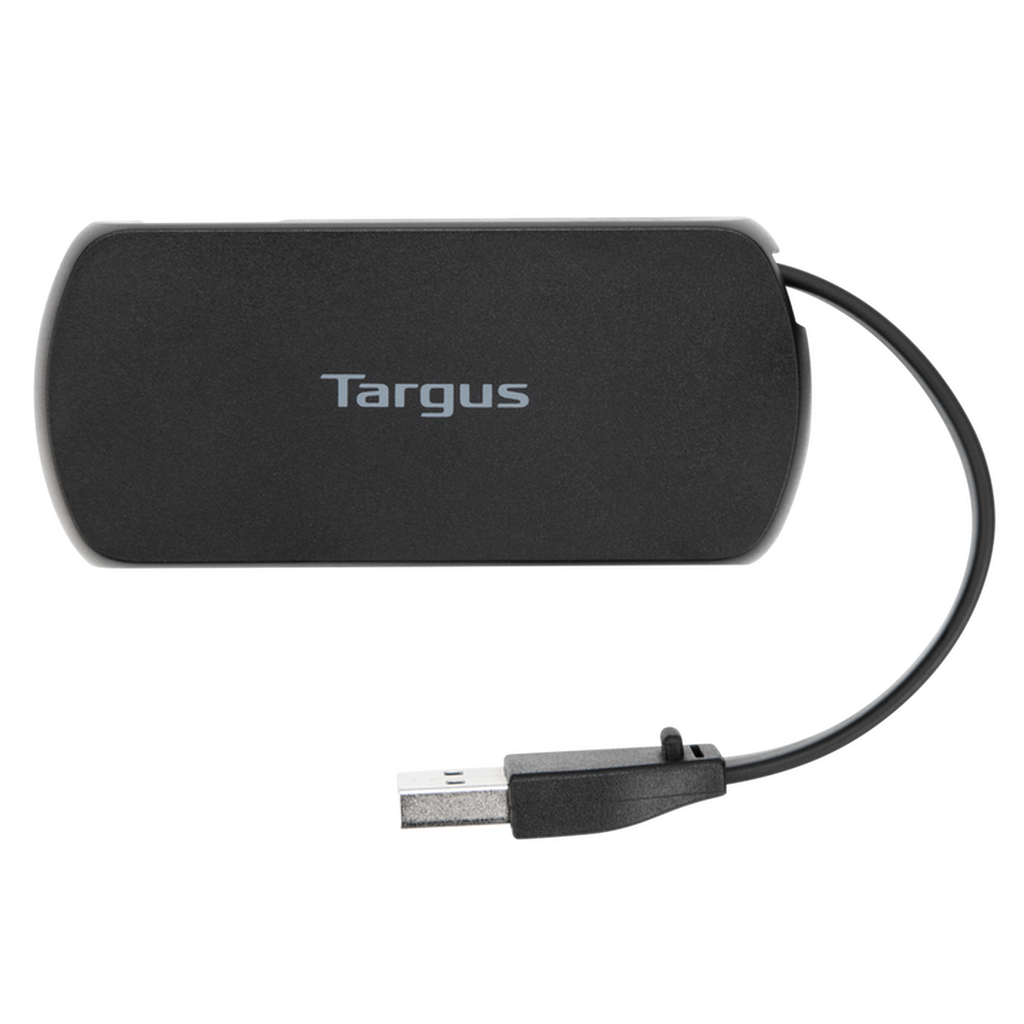 Targus ACH114AU 4-Port USB 2.0 Hub angled view