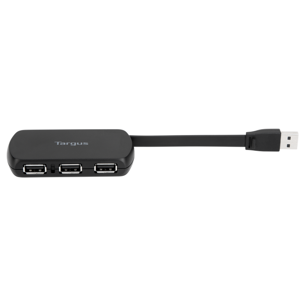 Targus ACH114AU 4-Port USB 2.0 Hub side view