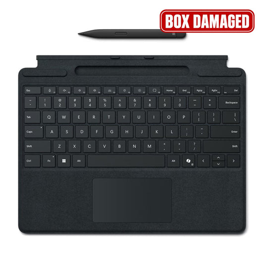 Microsoft Surface Pro Signature Keyboard and Pen – Box Damaged Packaging