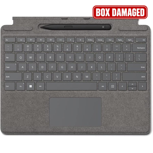 Microsoft Surface Pro Signature Keyboard and Pen – Box Damaged Packaging