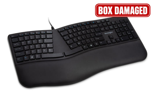 Kensington Pro Fit Ergo Keyboard – Box Damaged Packaging