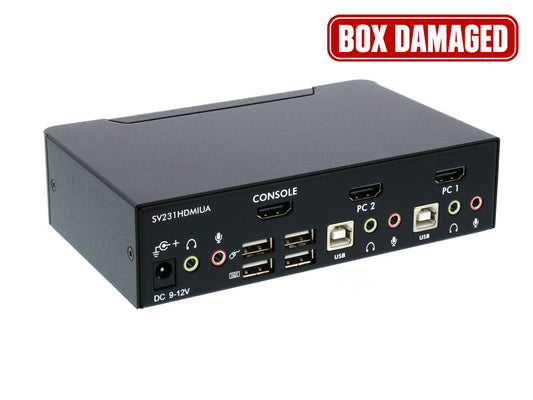 StarTech.com HDMI KVM Switch – Box Damaged Packaging