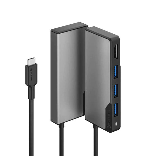 ALOGIC USB-C FUSION CORE 5-IN-1 HUB-SPACE GREY (UCFUHDV2-SGR)