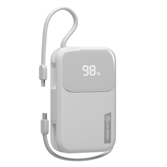 ALOGIC 20kmAh 30W Tand + PB USB-C & lghtng Blck (AL20KPBTN-BLK)