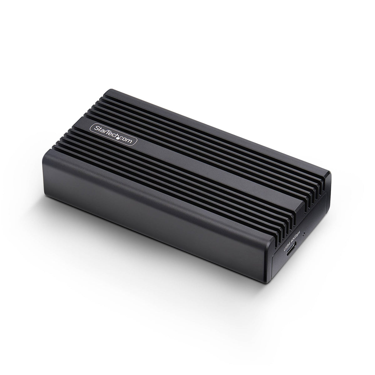 StarTech.com USB4 M.2 NVMe Enclosure, 40Gbps, External USB-C/Thunderbolt NVMe SSD Enclosure, Aluminum Heatsink Case, B+M/M-Key - StarTech.com