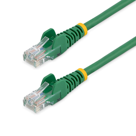 StarTech.com Cat5e Patch Cable with Snagless RJ45 Connectors - 1m, Green product image