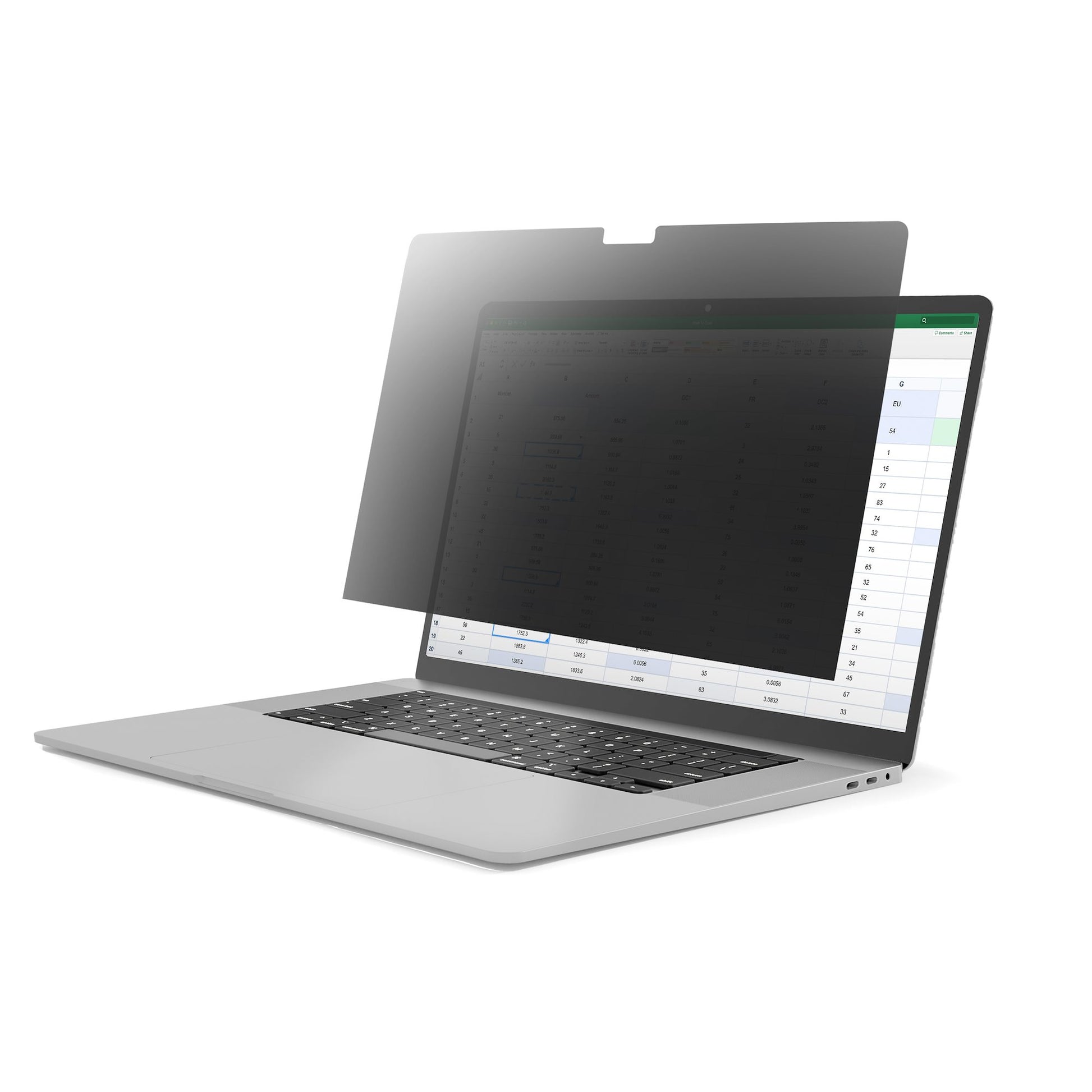 StarTech.com 16-inch MacBook Pro M1 M2 M3 M4 Flip-Over Laptop Privacy Screen, Blue Light Screen Protector, Double-Sided Anti-Glare Matte or Glossy, Laptop Privacy Filter product image