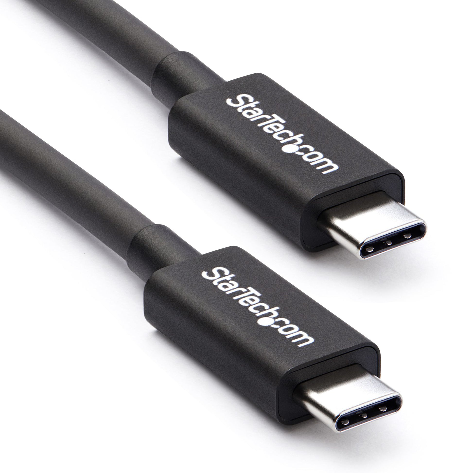 StarTech.com 2m (6.6ft) Thunderbolt 3 Cable, 20Gbps, 100W PD, 4K, Thunderbolt Certified, Compatible with Thunderbolt 4/USB 3.2/DisplayPort product image