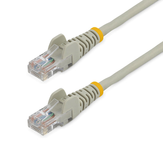 StarTech.com Cat5e Patch Cable with Snagless RJ45 Connectors - 5 m, Grey product image