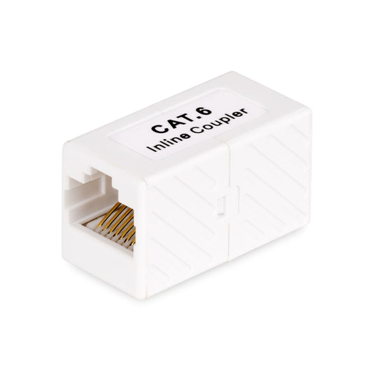 StarTech.com RJ45 Coupler 5-Pack, Inline Cat6 Coupler, Female to Female (F/F) T568B Connector, Unshielded Ethernet Cable Extension product image