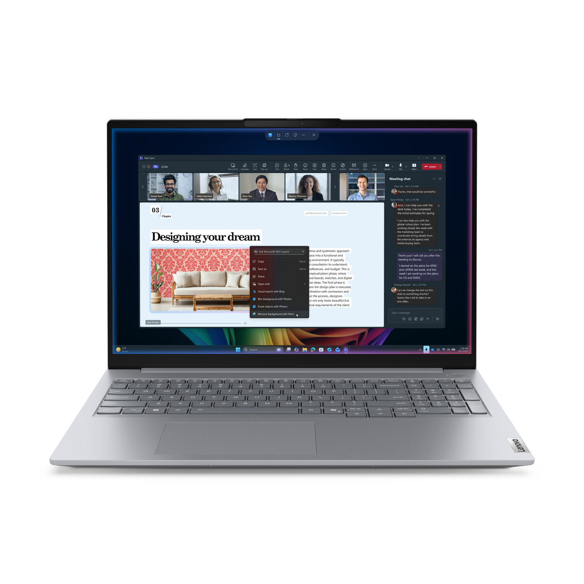 Lenovo ThinkBook 16 G9 IPL Copilot+ PC Intel Core Ultra 5 325 Laptop 40.6 cm (16") WUXGA 32 GB DDR5-SDRAM 512 GB SSD Wi-Fi 7 (802.11be) Windows 11 Pro Grey English - Lenovo
