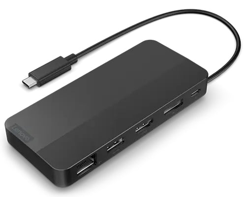Lenovo 40B90100AU laptop dock/port replicator Wired USB 3.2 Gen 1 (3.1 Gen 1) Type-C Black - Lenovo