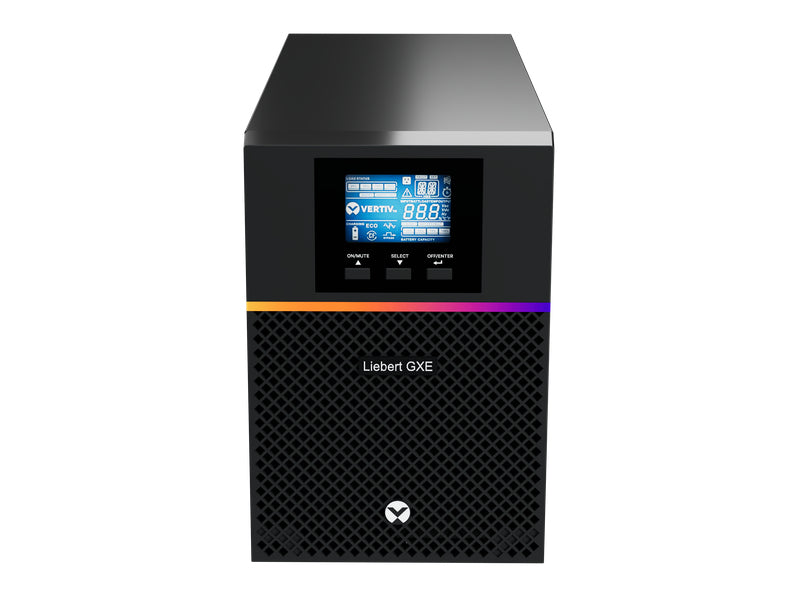 Vertiv Liebert GXE3-1500IMT uninterruptible power supply (UPS) Double-conversion (Online) 1.5 kVA 1350 W 8 AC outlet(s) product image