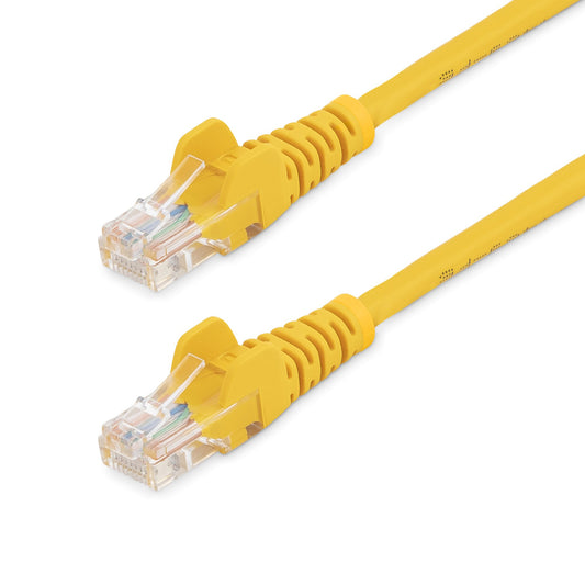 StarTech.com Cat5e Patch Cable with Snagless RJ45 Connectors - 3m, Yellow product image