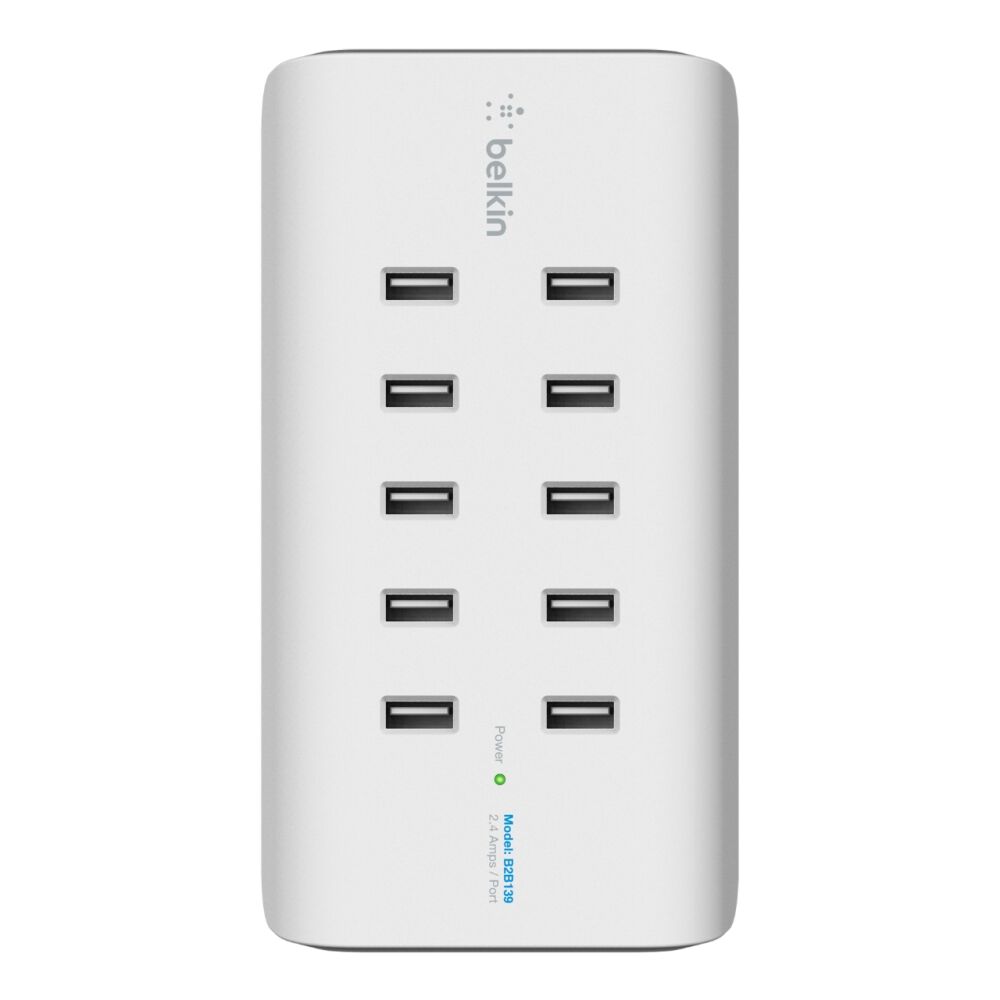 Belkin 10-PORT USB-A CHARGING STATION 2.4 AMPS (B2B139AU)