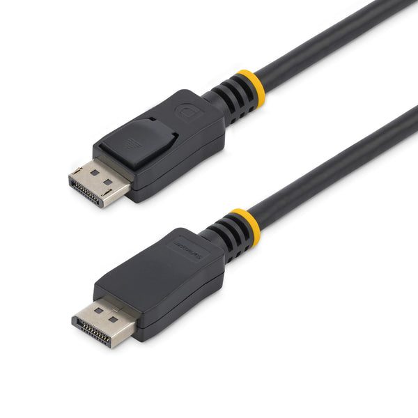 StarTech50cm (1ft) DisplayPort 1.2 Cable - 4K x 2K Ultra HD VESA Certified DisplayPort Cable - Short DP to DP Cable for Monitor - Slim DP Video/Display Cord - Latching DP Connectors