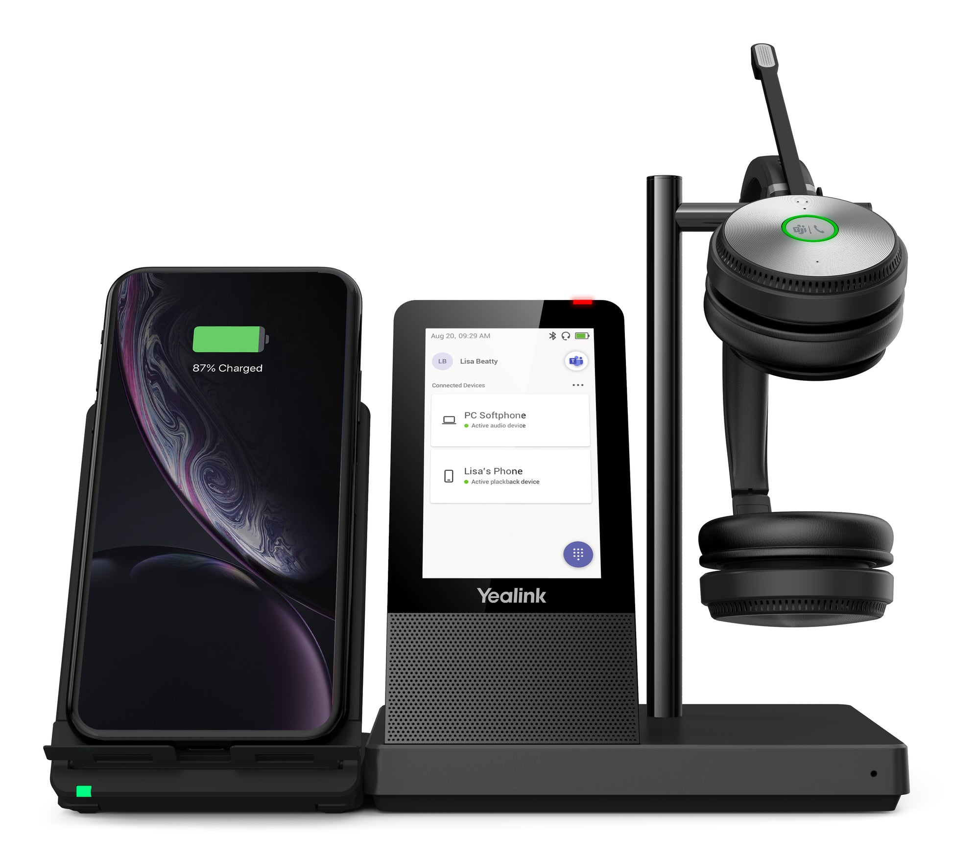 Yealink WH66 DECT Wireless Headset DUAL TEAMS product image