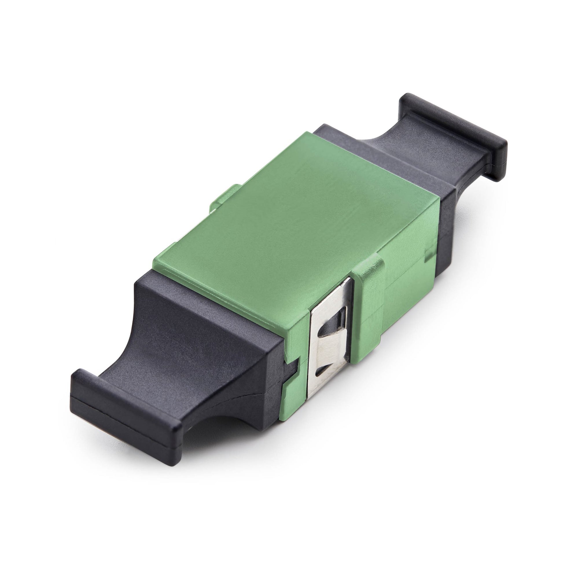 StarTech.com MPO/MTP Coupler, Single Mode/Multimode Fiber Adapter, Key Up-Key Down, Fiber Optic MPO/MTP Coupler - Green product image