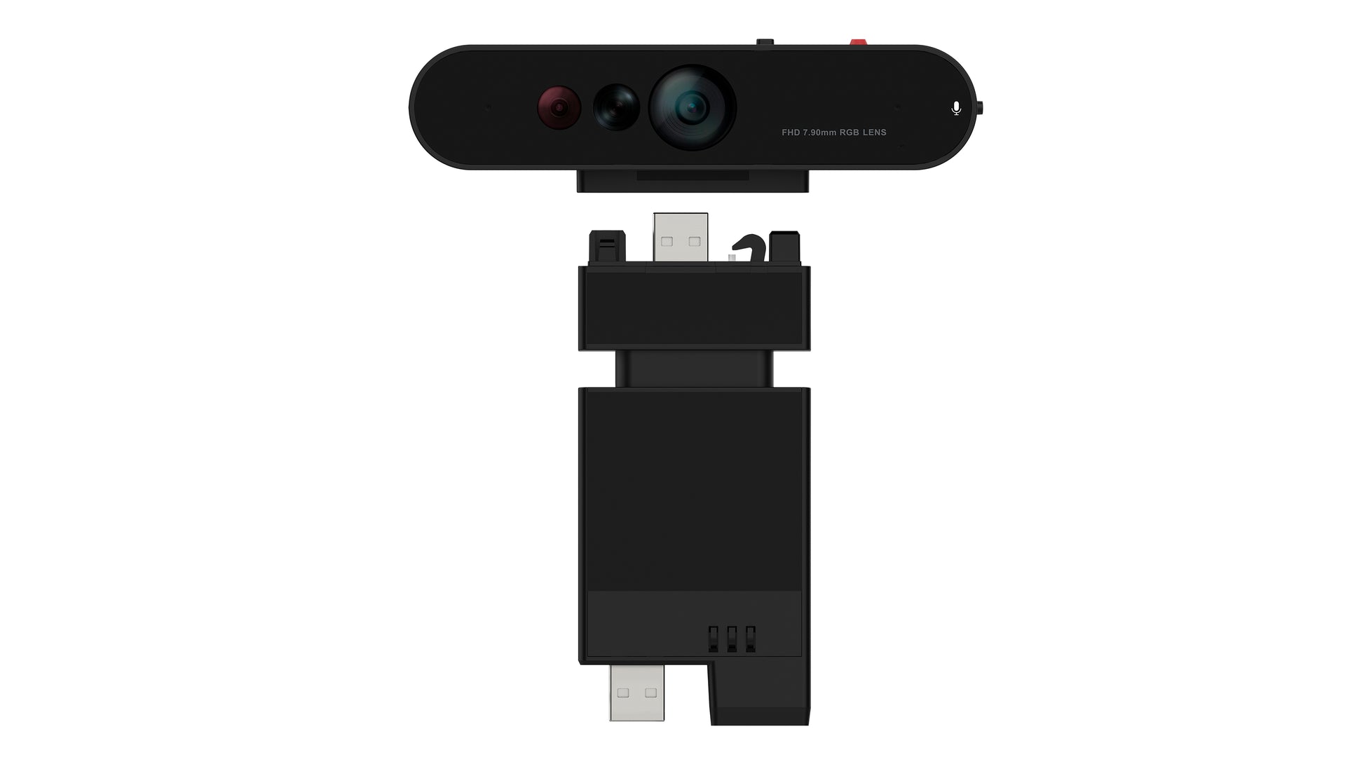 Lenovo ThinkVision MC60 (S) webcam 1920 x 1080 pixels USB 2.0 Black product image