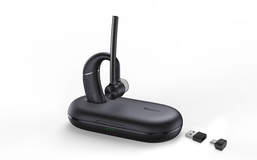 Yealink BH71 Pro USB-C/A Headset Wireless Ear-hook Office/Call center USB Type-C Bluetooth Black product image