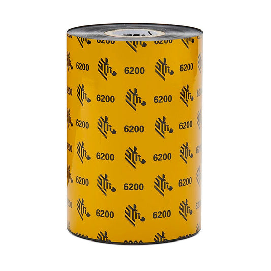 Zebra 6200 Resin thermal ribbon 75 m Black