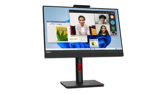Lenovo ThinkCentre Tiny-In-One 24 computer monitor 60.5 cm (23.8") 1920 x 1080 pixels Full HD LED Black product image