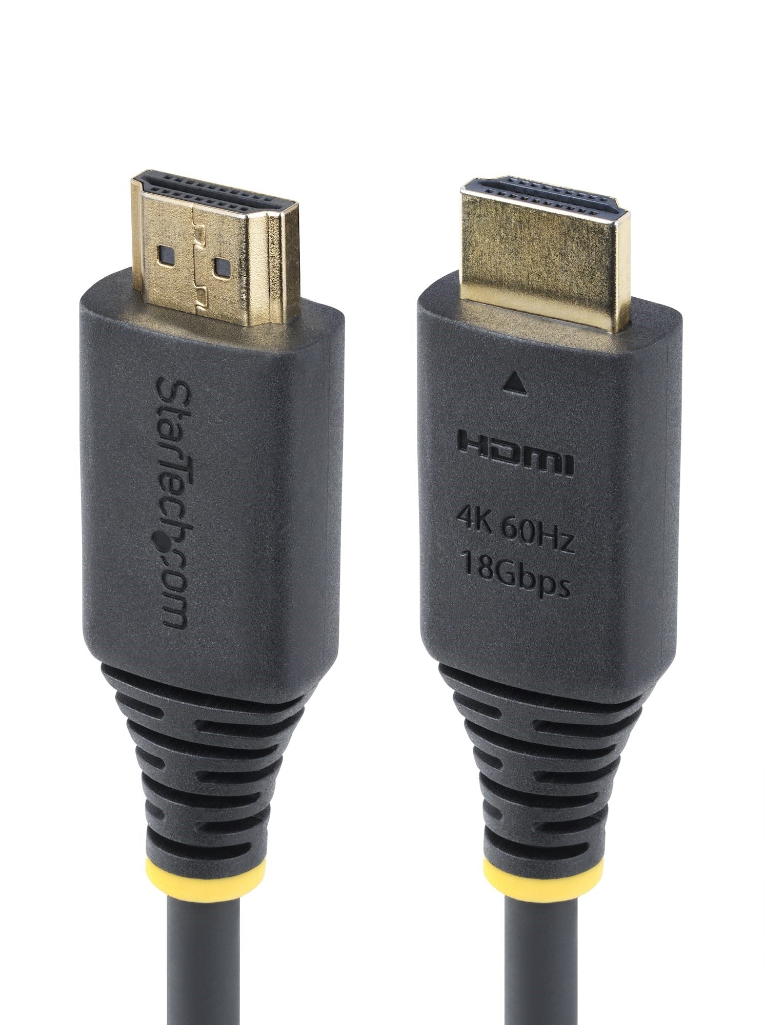 StarTech.com 8ft (2.4m) Premium Certified High Speed HDMI Cable, 4K 60Hz/1440p 144Hz, HDR10/HDCP 2.2/ARC, 18Gbps, UHD HDMI 2.0 Cord for TV/Monitor/Display, TPE Jacket product image