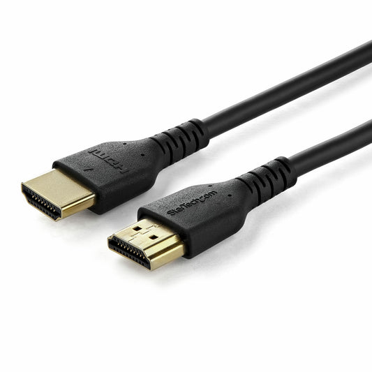 StarTech.com 5ft (1.5m) Slim HDMI Cable, Flexible Premium Certified HDMI 2.0 Cord with Ethernet, UHD 4K 60Hz HDR10, Durable Aramid Fiber Design with TPE Jacket product image