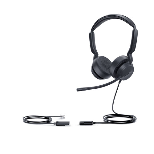Yealink YHS36 E2 Dual Headset Wired Head-band Office/Call center Black product image