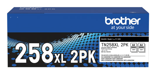 Brother TN258XLBK2PK toner cartridge 2 pc(s) Original Black