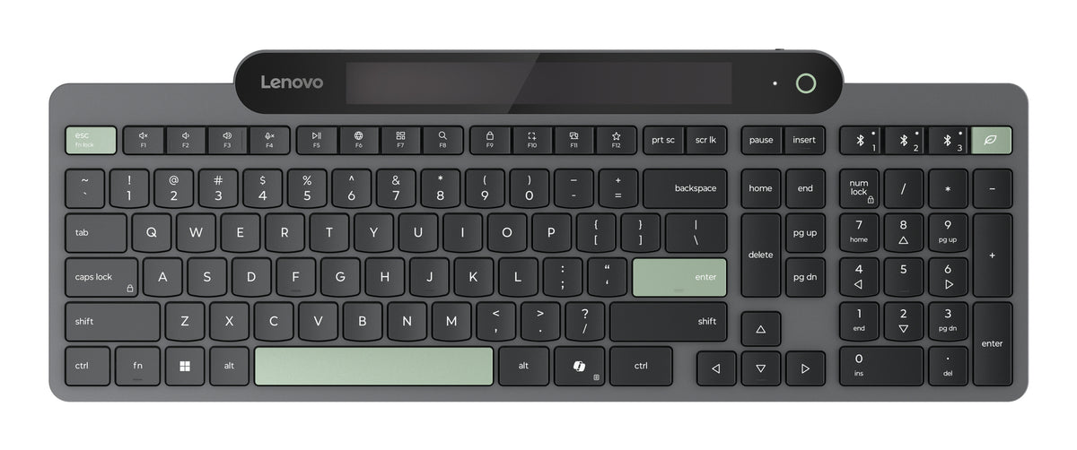 Lenovo 4Y41R69489 keyboard Home/Office Bluetooth US English Black, Green - Lenovo